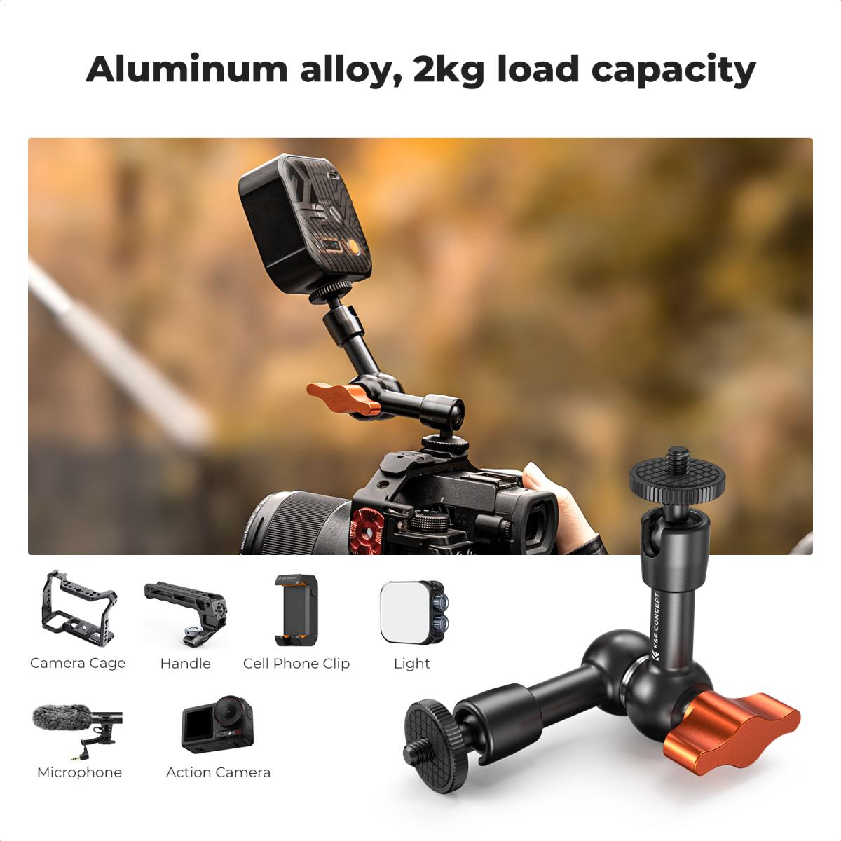 K&F 6" Magic Arm with Super Clamp