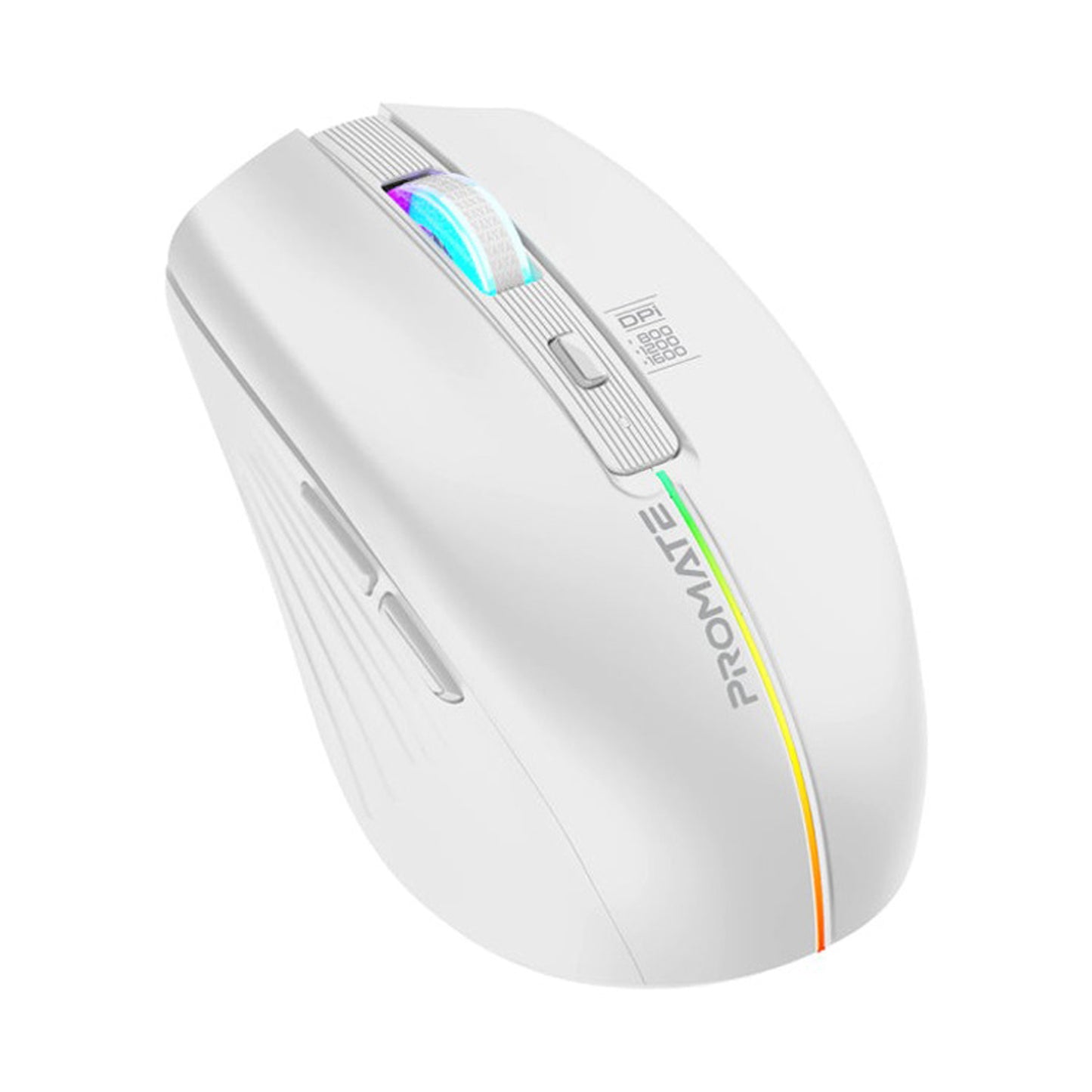 PROMATE 2.4GHz Wireless Ergonomic Mouse with LED