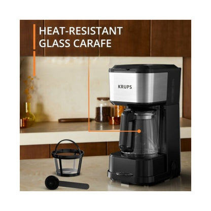 Krups Coffee Maker 0.44l Stainless 650w
