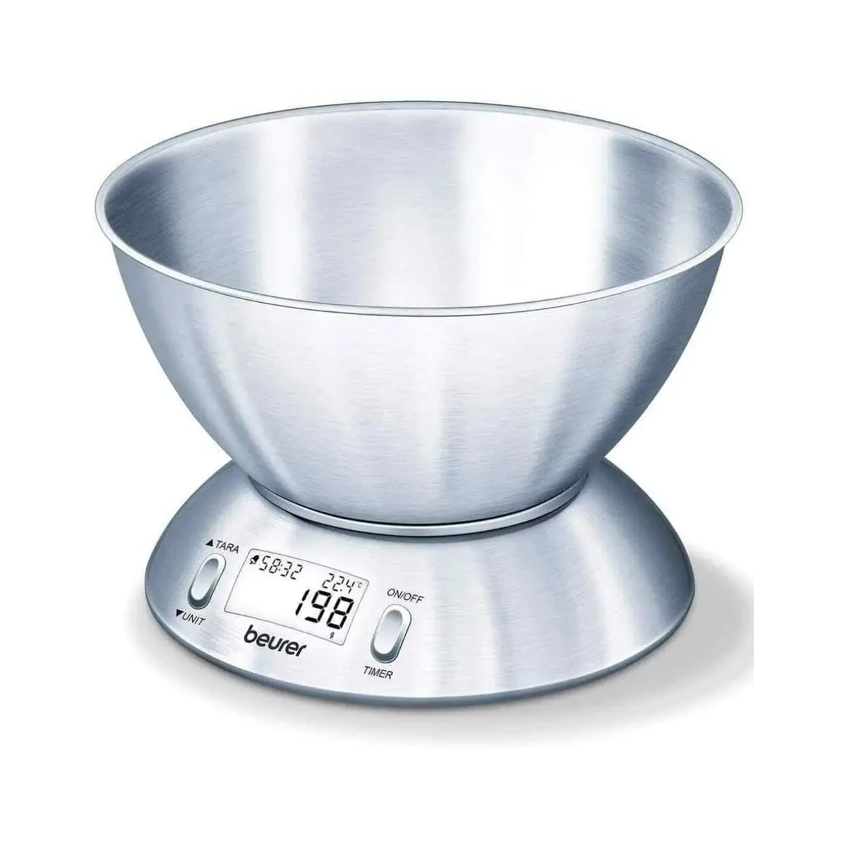 Beurer Kitchen Scale , Brushed Stainless Steel Bowl 1.5 L BEURER