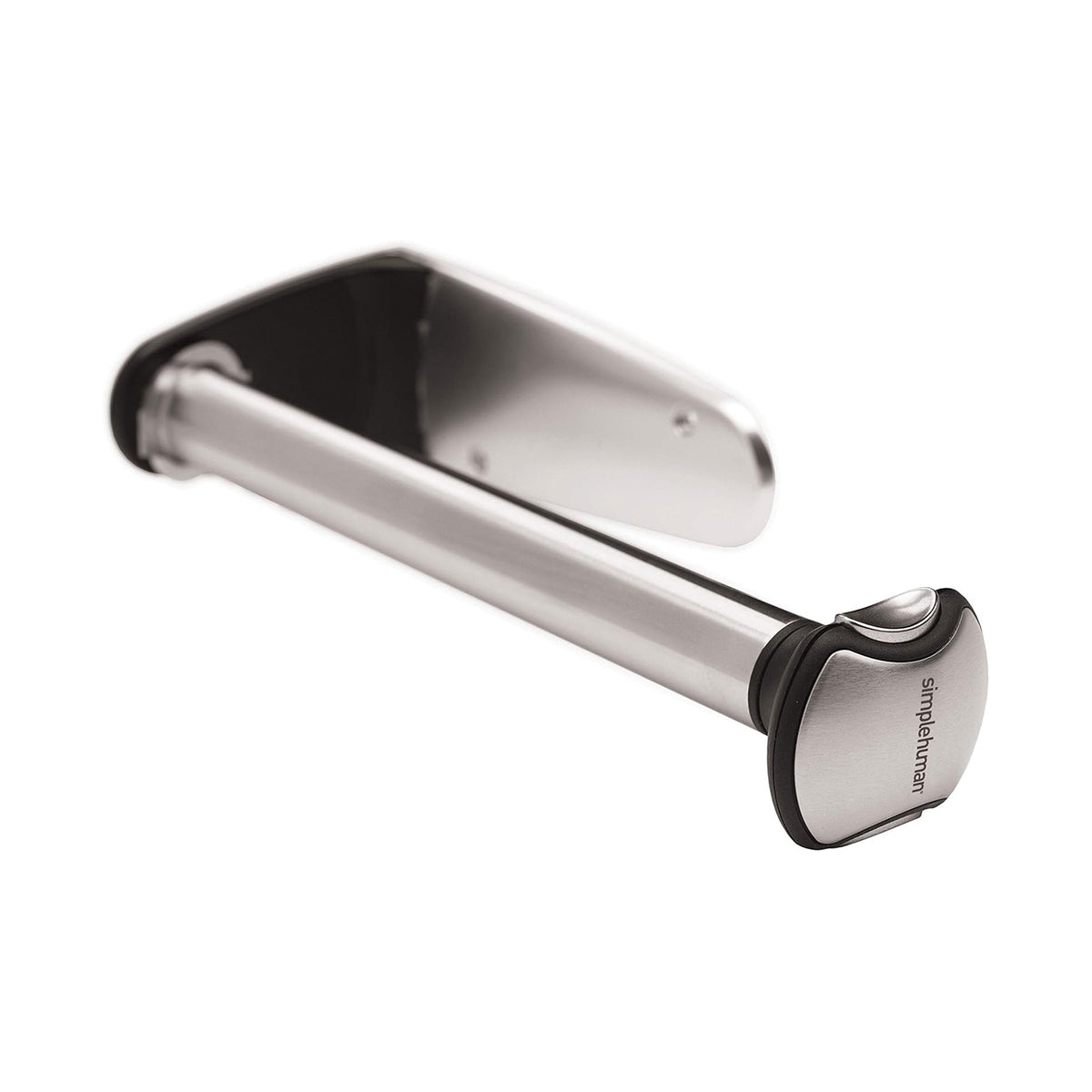 Kitchen Roll Holder_Long Wall Mount_Brushed Steel_28cm