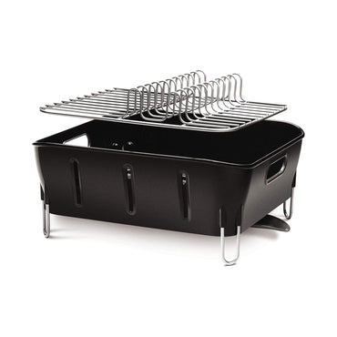 SIMPLE HUMAN COMPACT DISHRACK BLACK PLASTIC SIMPLE HUMAN