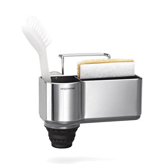 SIMPLE HUMAN SINK CADDY BRUSHED STEEL SIMPLE HUMAN