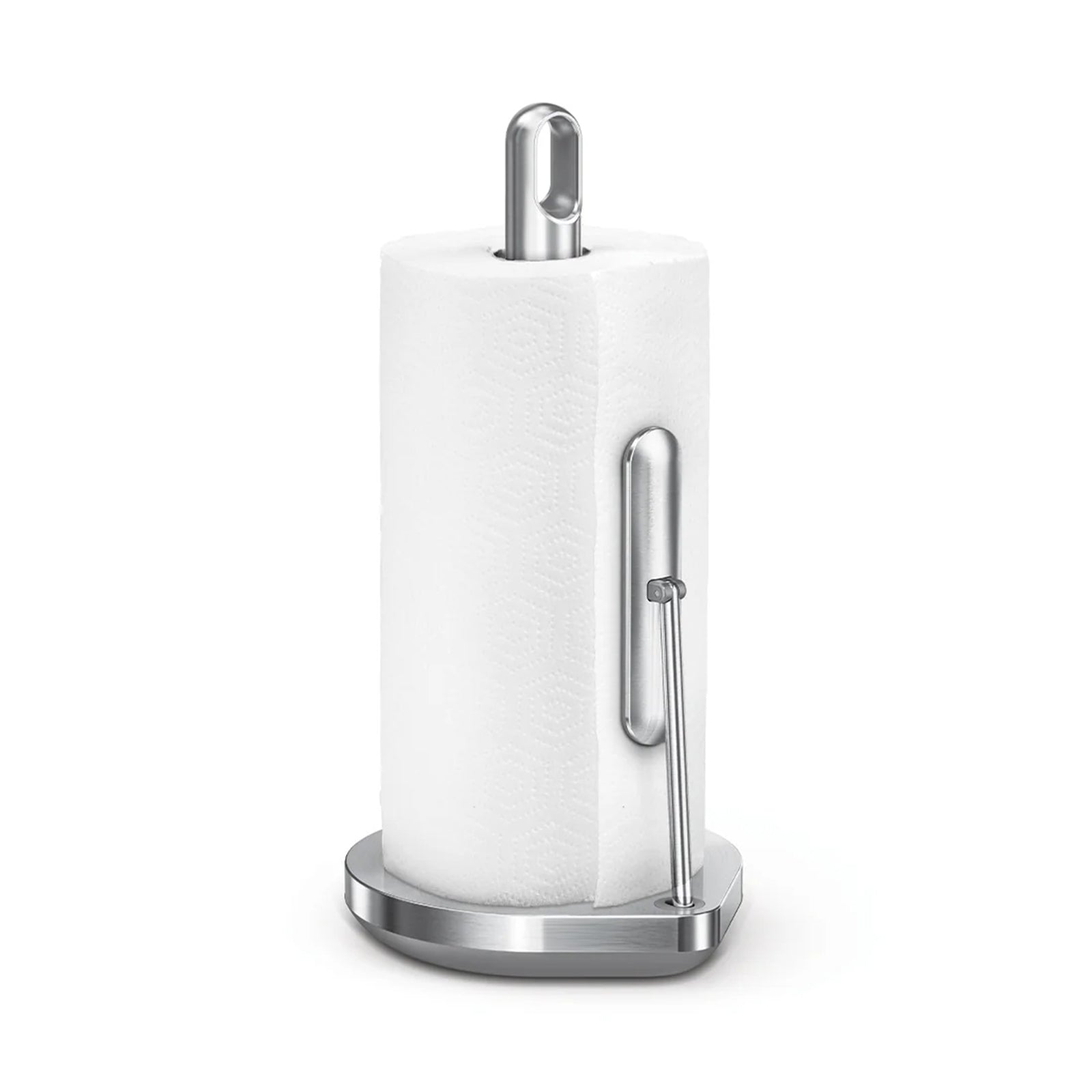 TENSION ARM PAPER TOWEL HOLDER, BRUSHED