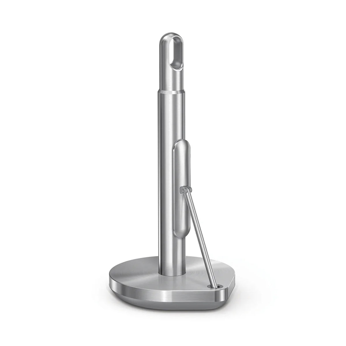 TENSION ARM PAPER TOWEL HOLDER, BRUSHED