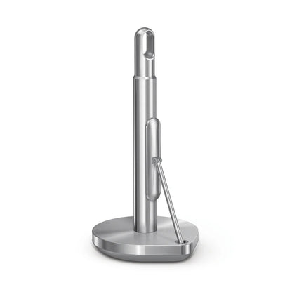 TENSION ARM PAPER TOWEL HOLDER, BRUSHED SIMPLE HUMAN