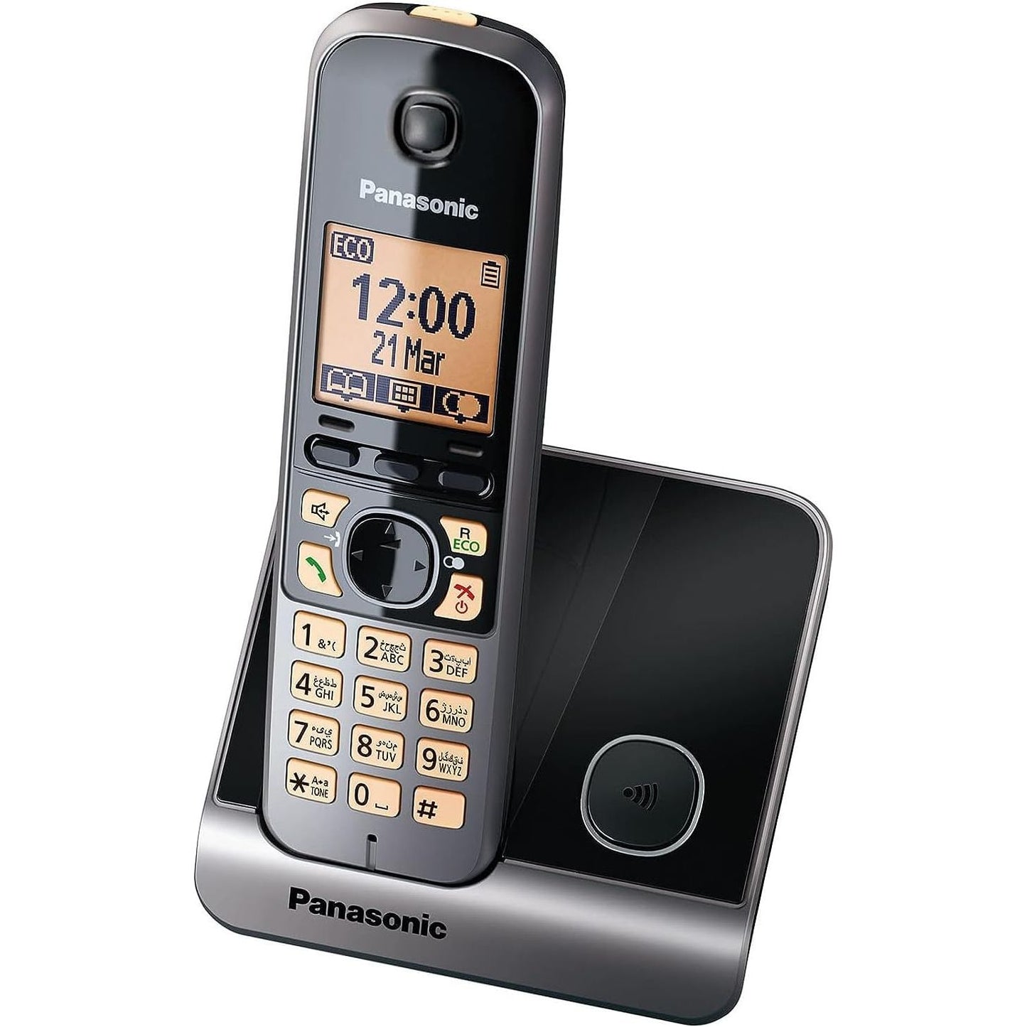 PANASONIC CORDLESS PHONE 2 HANDSETS WITH CALLER ID