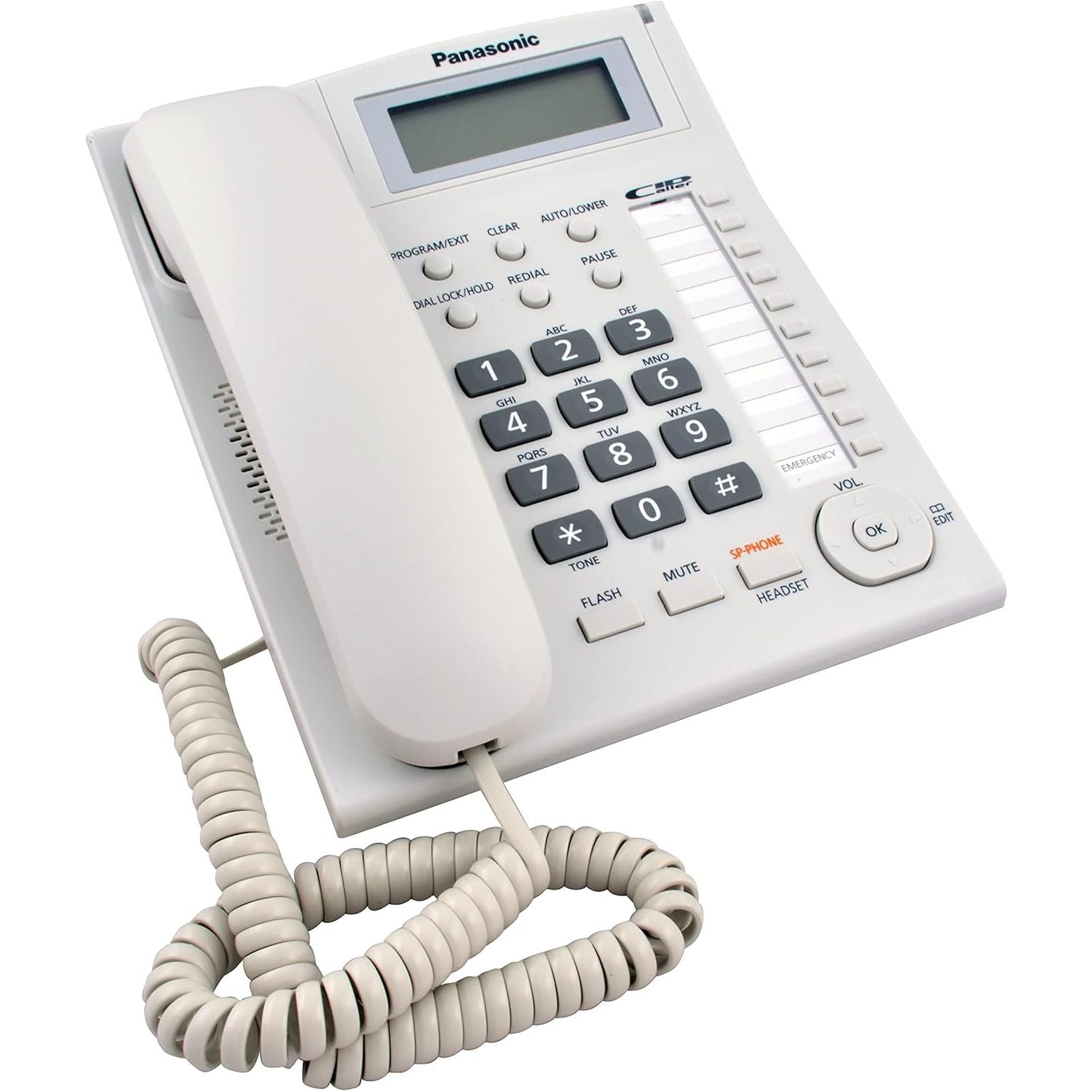 PANASONIC CORDED PHONE - CALLER ID - SPEAKERPHONE