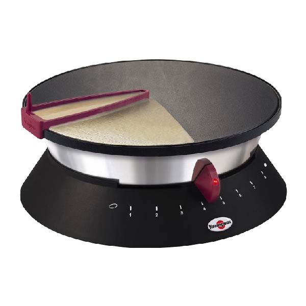 Krampouz Crepe Maker (1000W, Teflon-Coated)