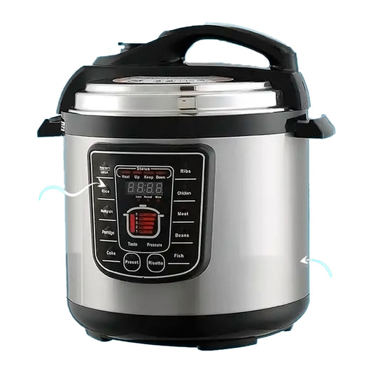 T-Queen Multicooker 6 Liter  , 10 Programs