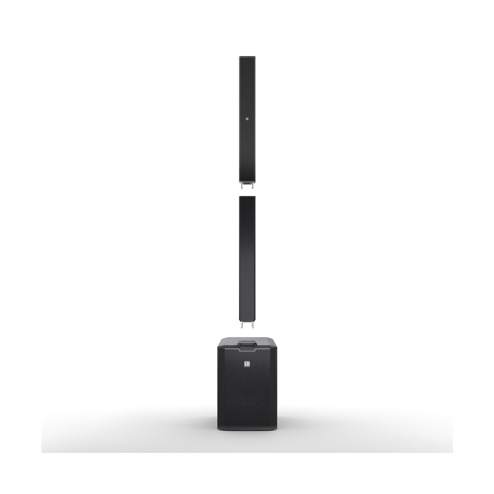 LD MAUI 28 G3 Compact cardioid column PA system, black