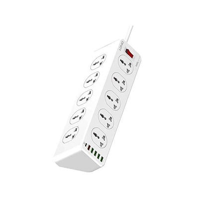 LDNIO 10 AC Outlets Universal Power Strip 2500W LDNIO