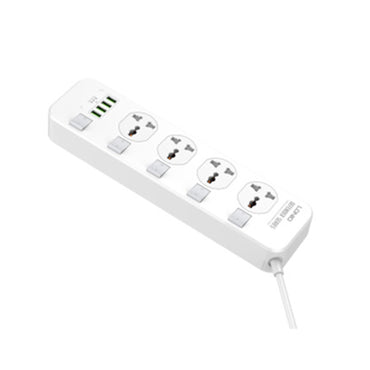 LDNIO 4 AC Outlets Universal Power Strip 2M 2500W LDNIO