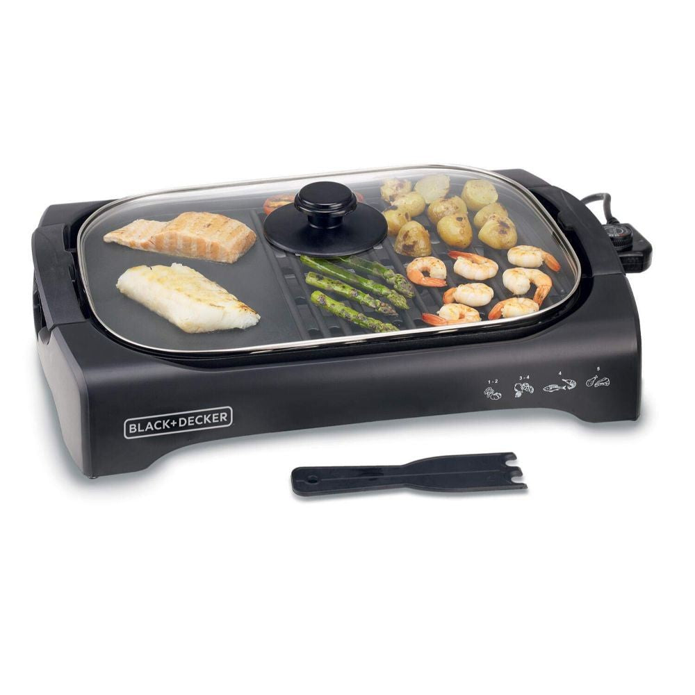 Black+Decker Open Flat Grill 2200w