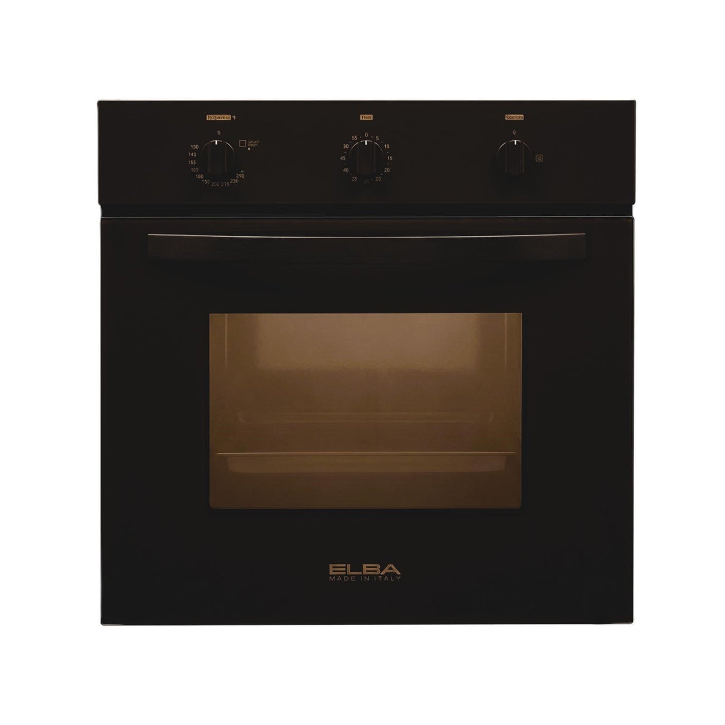 ELBA Oven 60 cm Gas Gas Ignition Brown ELBA+