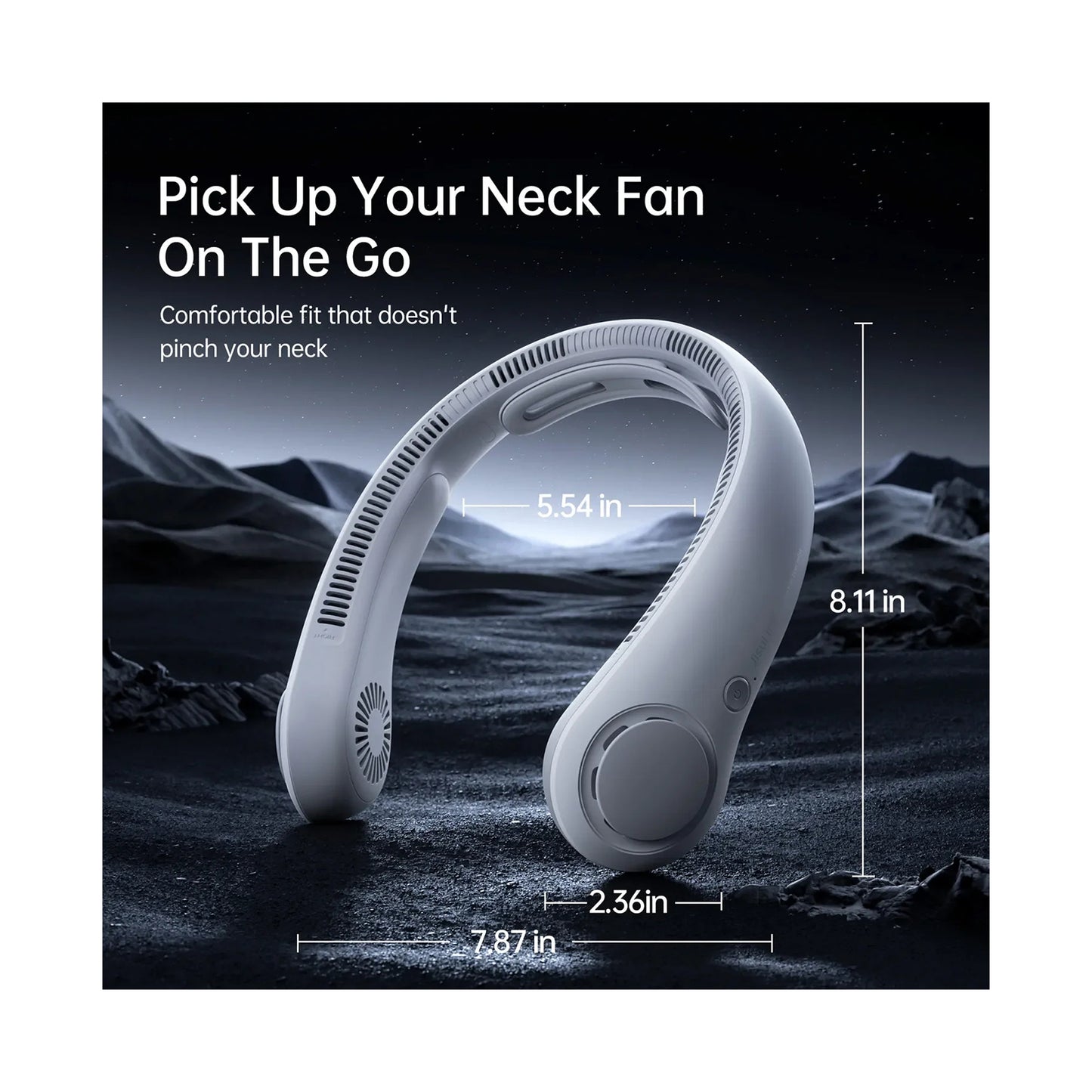 JisuLife Neck Fan Life 4 Black JISULIFE