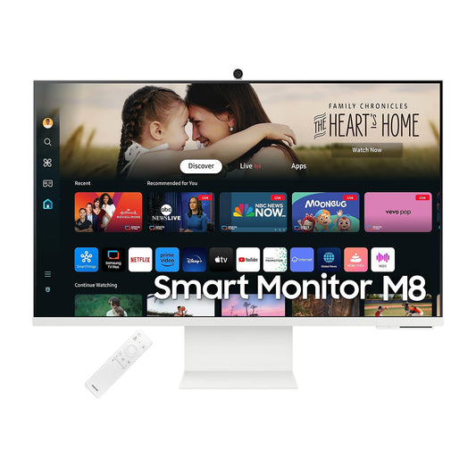 Samsung 32" M8D 4K 4ms Smart Monitor With Speaker & Camera