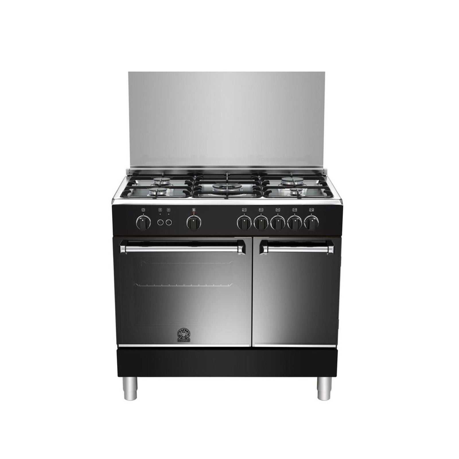 La Germania Cooker Bottle 90cm 5 Gas Burners Black