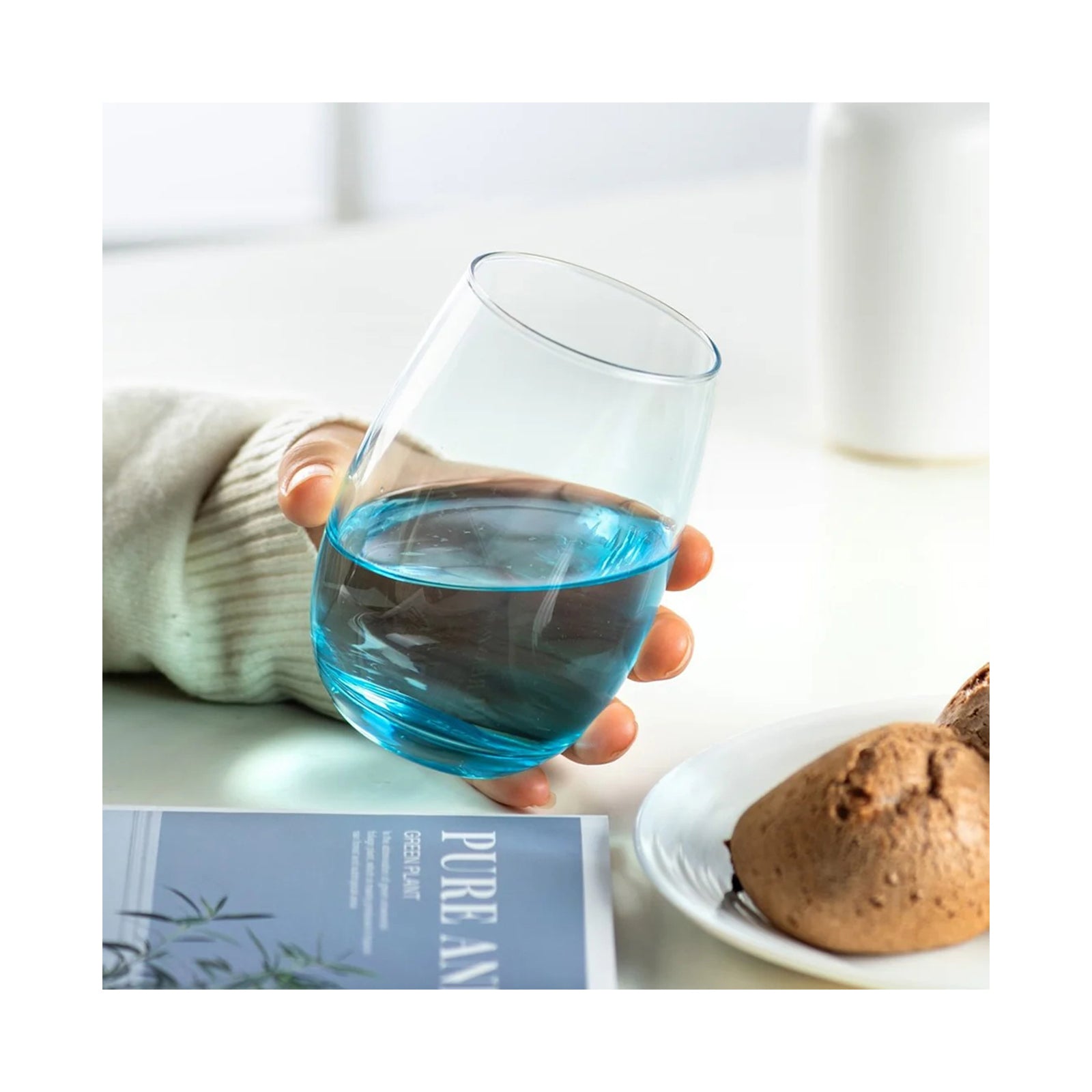 Luminarc Maine Sky Blue Gob 37Fh Paq/6 [V4587]