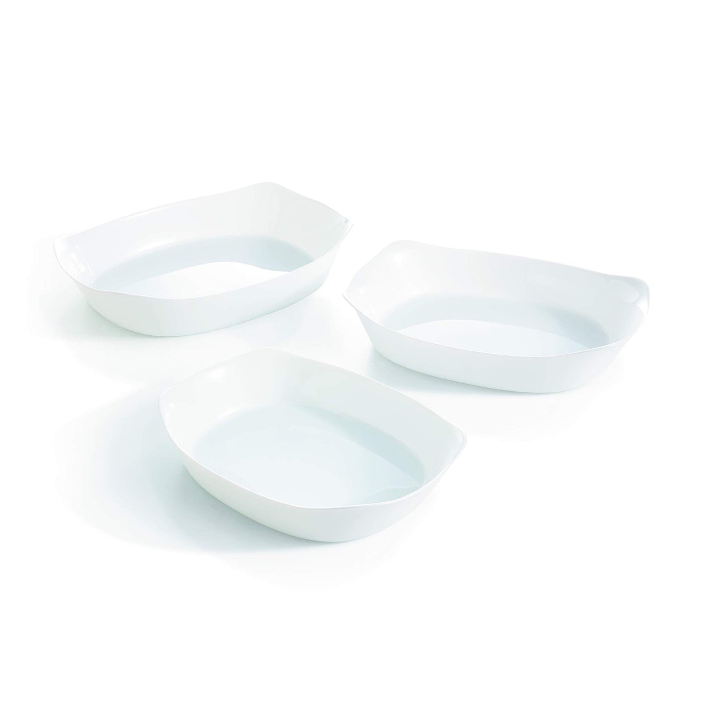 CARINE PLAT RECT SET 3PCS [Q0214] SMART CUISINE