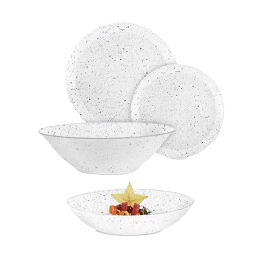 SIMPLY INGMAR WHITE 19PCS DINNER SET [V3831]