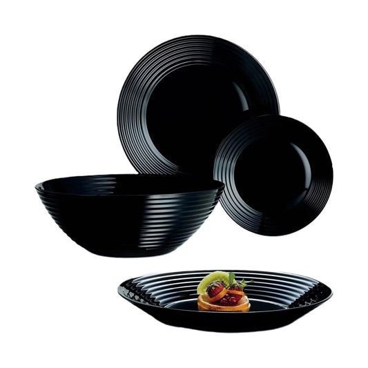 HARENA NOIR DINNER SET 19 PCS [N1109]