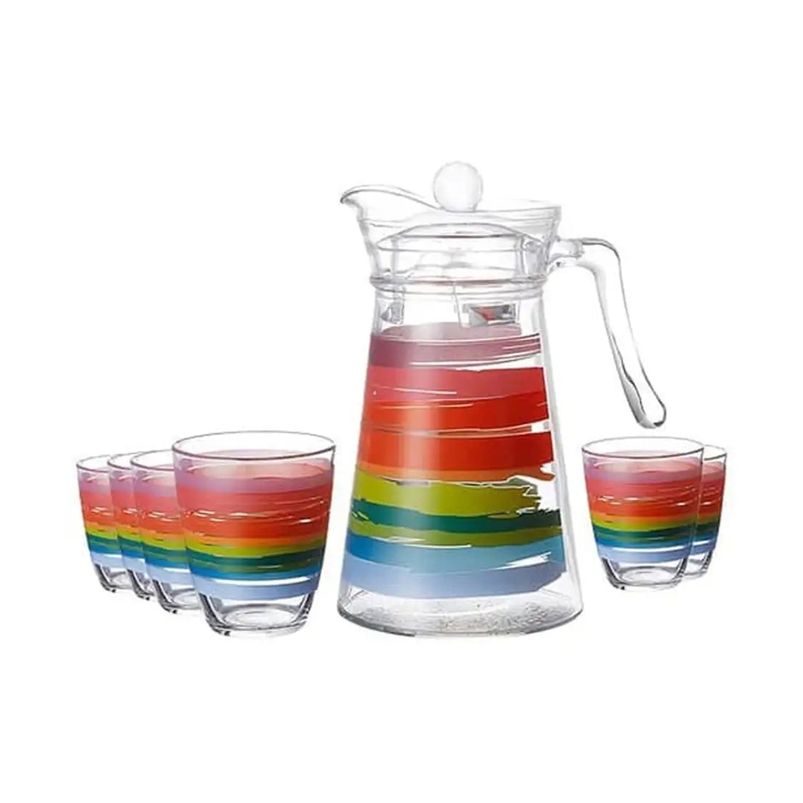 Luminarc Neo+kone Color Pencil 7 Pcs  Drink Set[n0792]