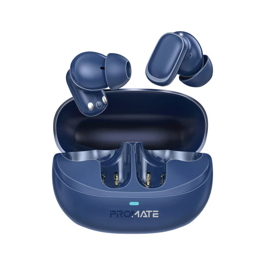 High-Definition TWS Earbuds with Intellitouch - Blue