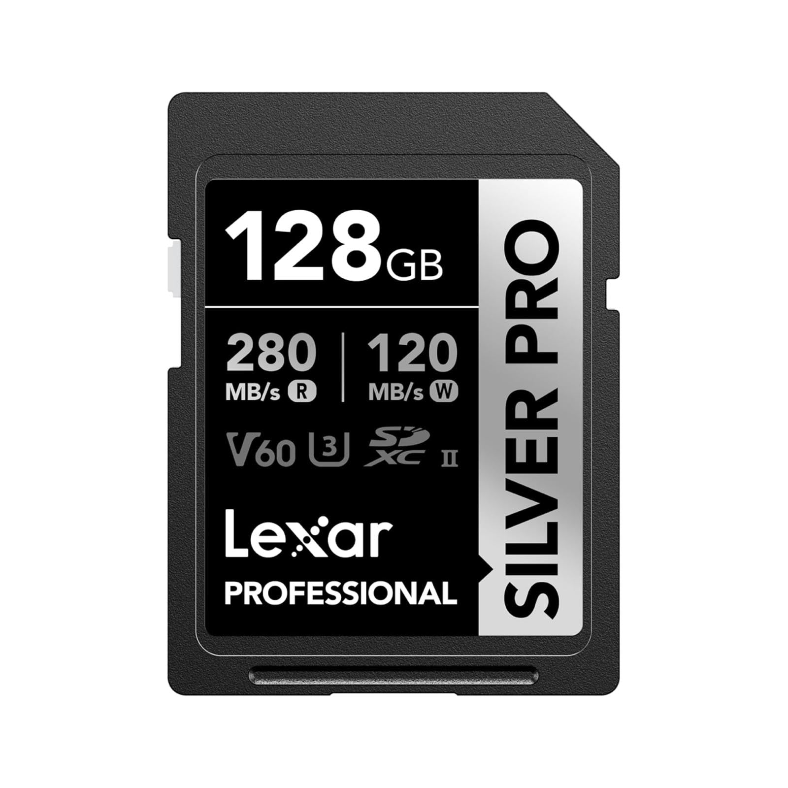 Lexar 128GB Professional Silver Pro SD Card