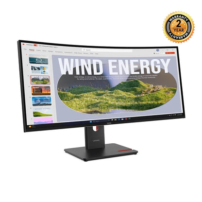 Lenovo ThinkVision 34" Curved Monitor T34WD-40 64AEGAT1EU Lenovo