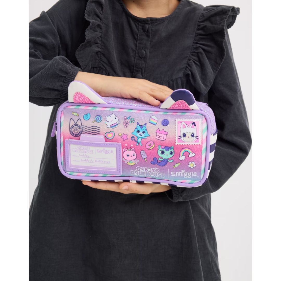 Smiggle Gabby's Dollhouse Pencil Case Smiggle