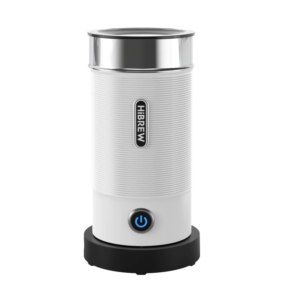 Hi-Brew Electric Milk Frother, Automatic Milk Steamer Foamer