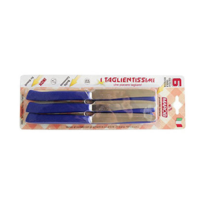 MAROB 24LB06BL TABLE KNIFE BLUE 6PCS