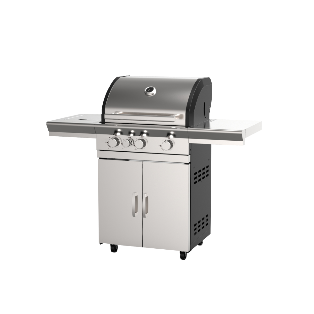 Superchef Gas BBQ 3 Burners + Side Burner