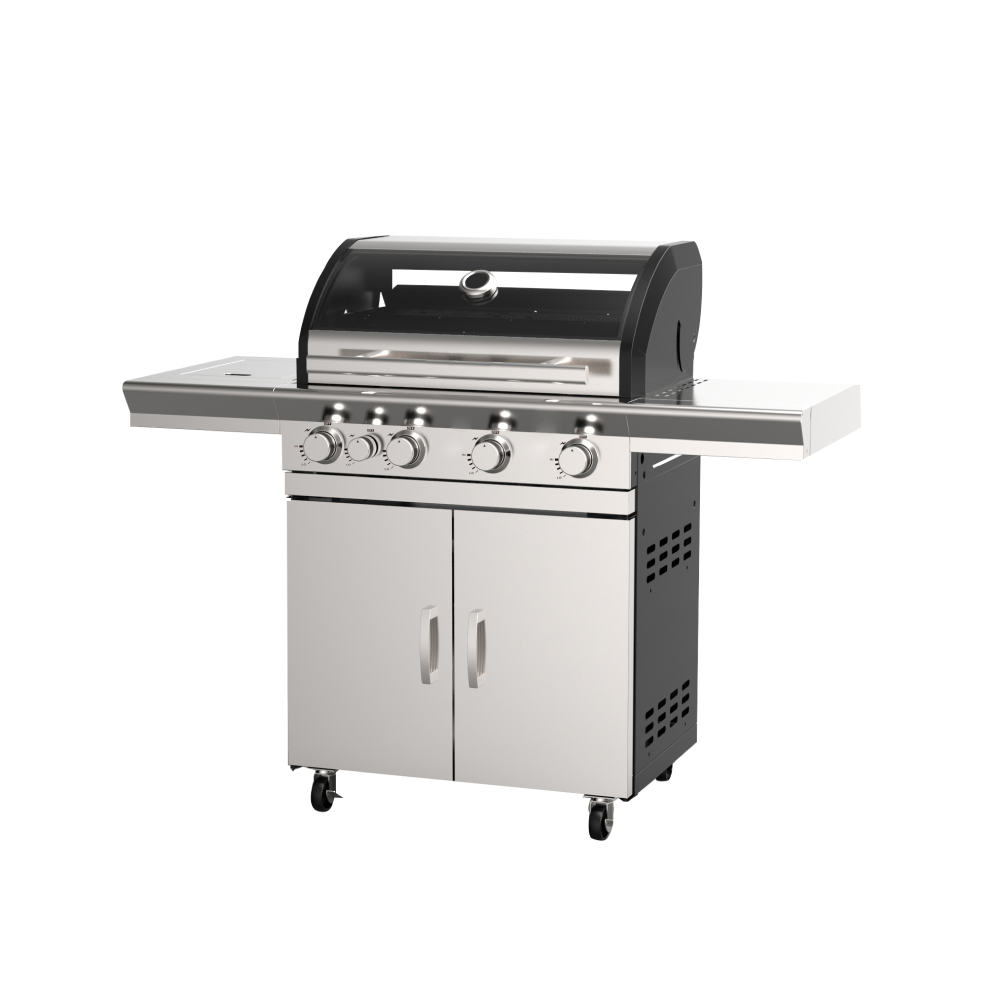 Superchef Gas BBQ 4 Burners + Side Burner