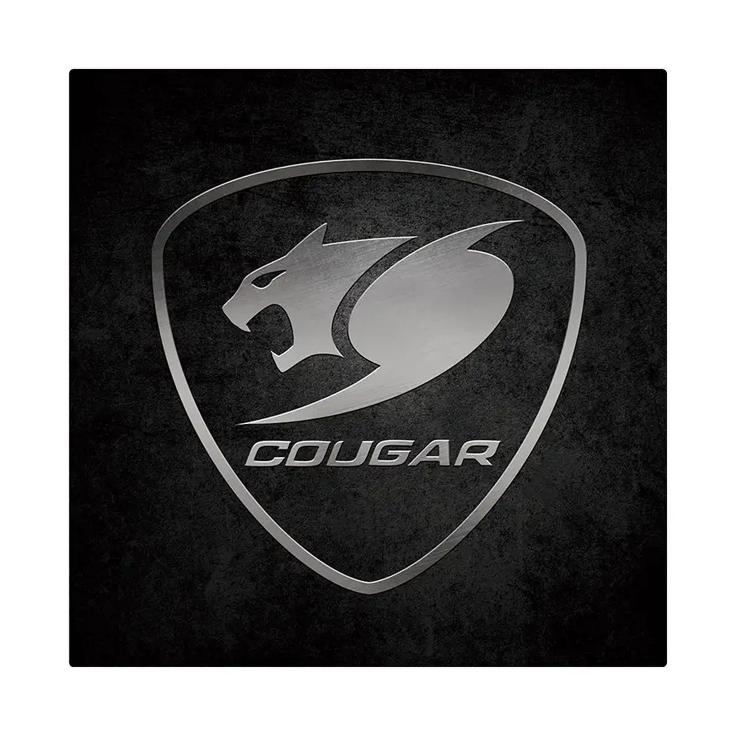 Cougar Command Gaming Chair Floor Mat 1100x1100x4mm - Black