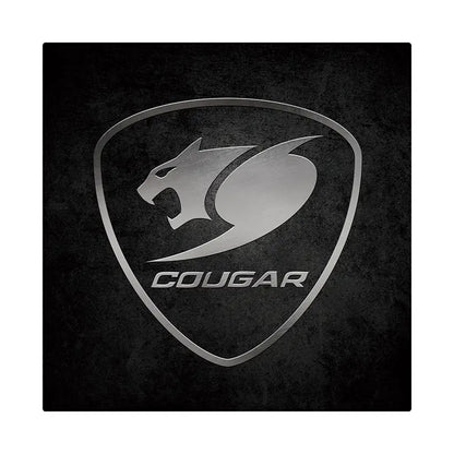 Cougar Command Gaming Chair Floor Mat 1100x1100x4mm - Black