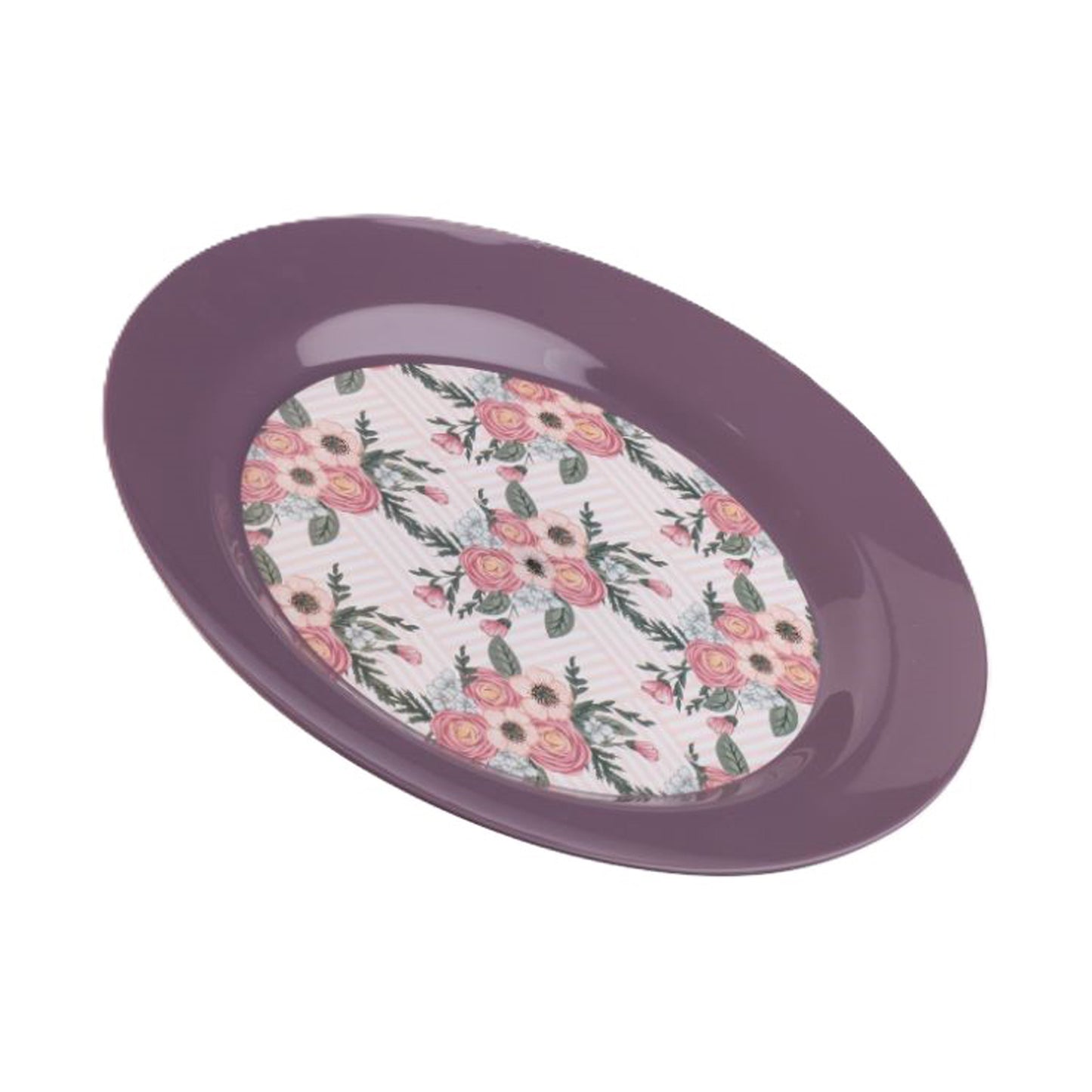 Oval plate flora 1