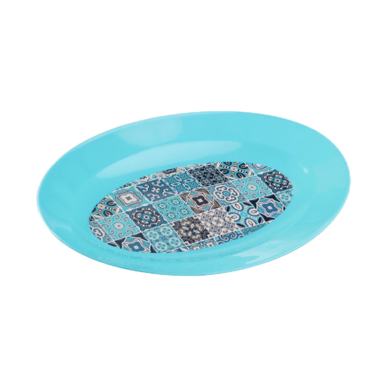 Oval plate flora 1