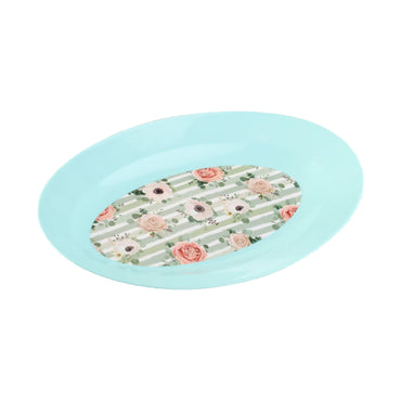 Oval plate flora 1
