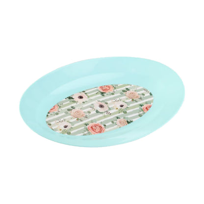 Oval plate flora 1