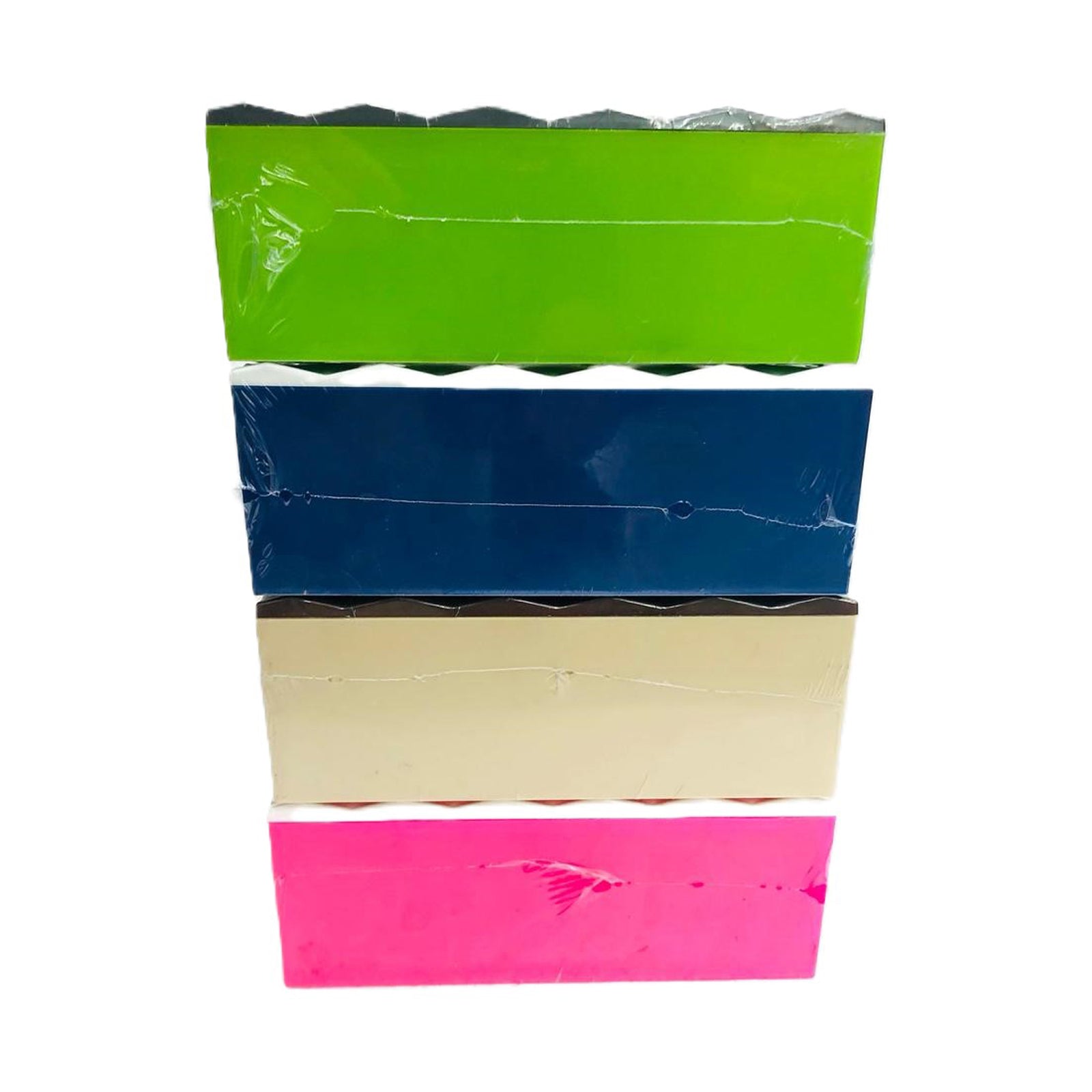 RECTANGULAR PLASTIC TISSUE BOX RED