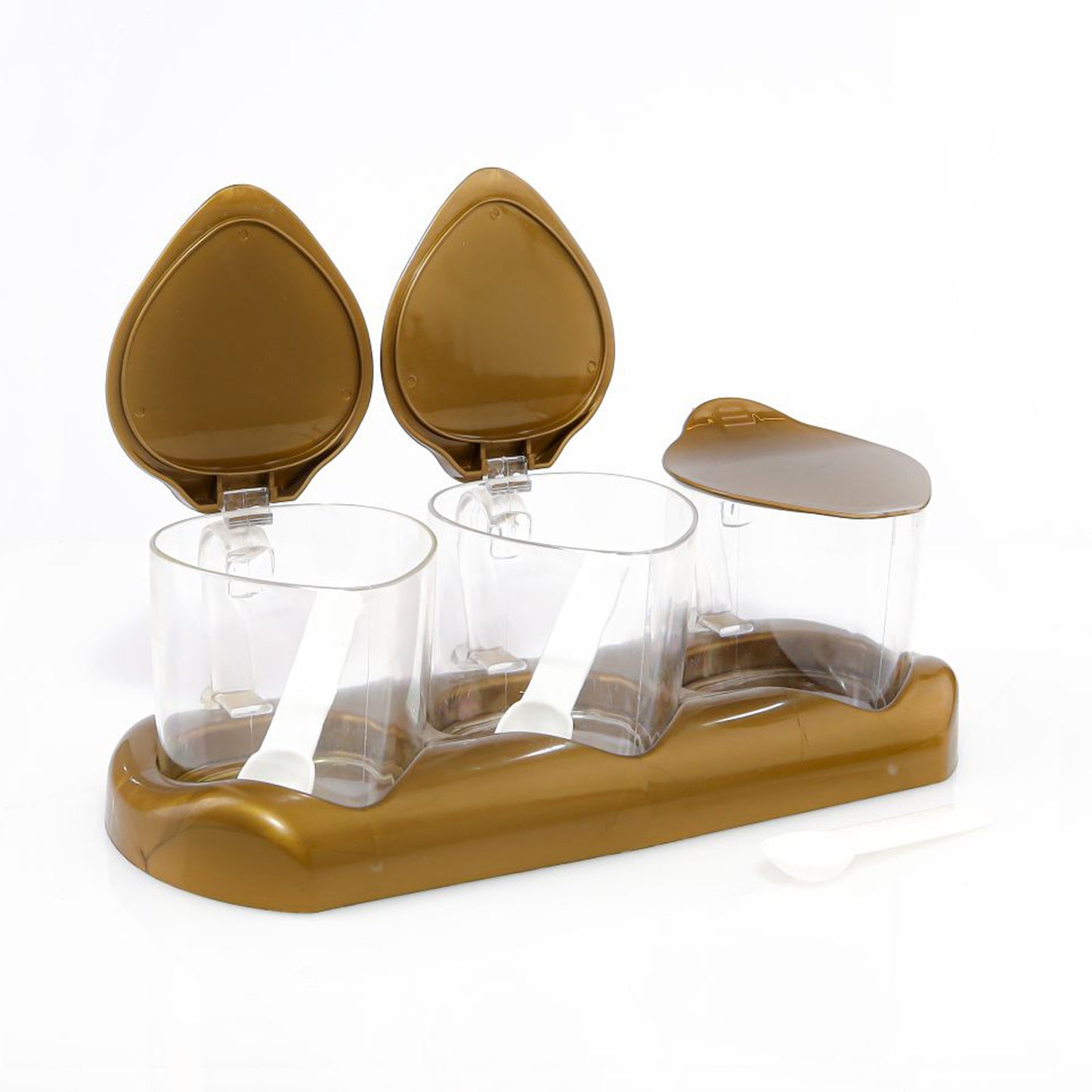 SPICES SET OF 3 WITH HOLDER