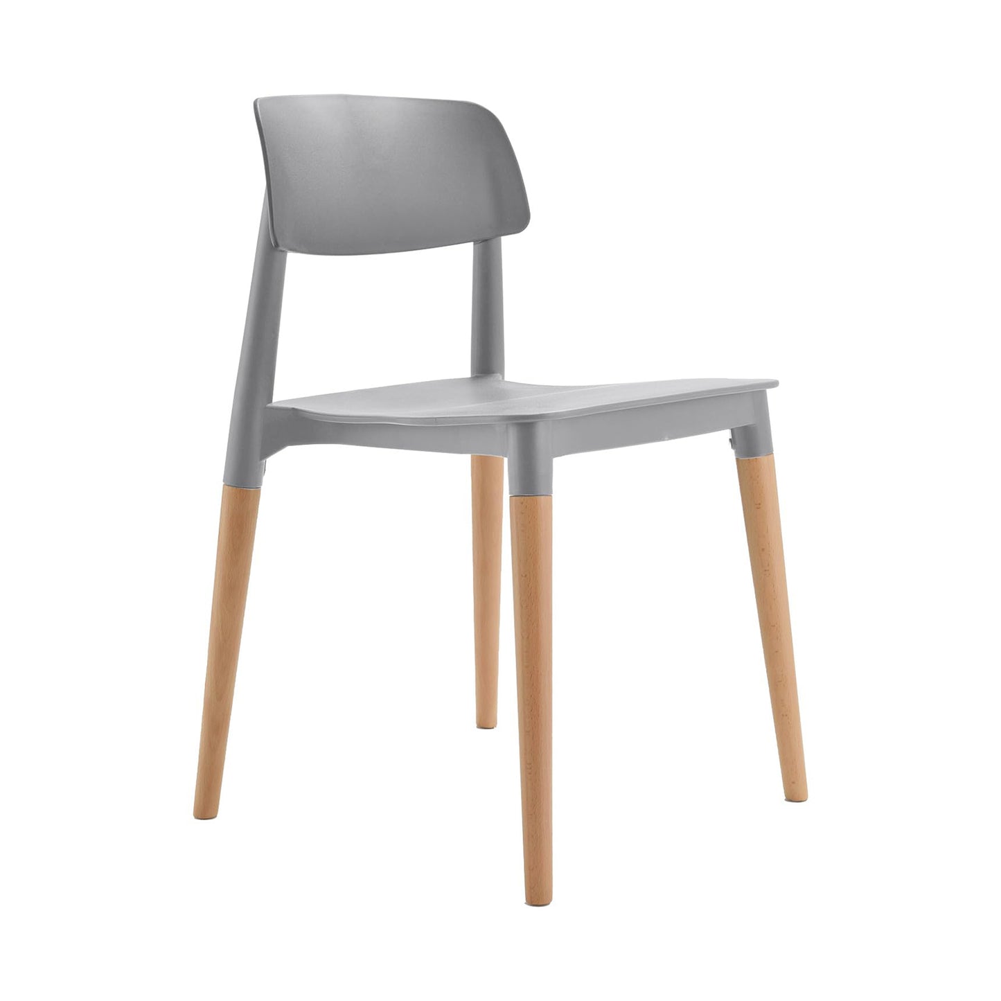 Maysi Grey Office Chair, Neutral And Easy-Going