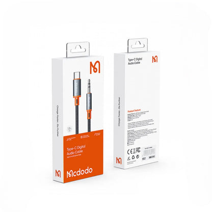 Mcdodo Ca-0820 1.2M Blacktype-C Digital Audio Cable Black