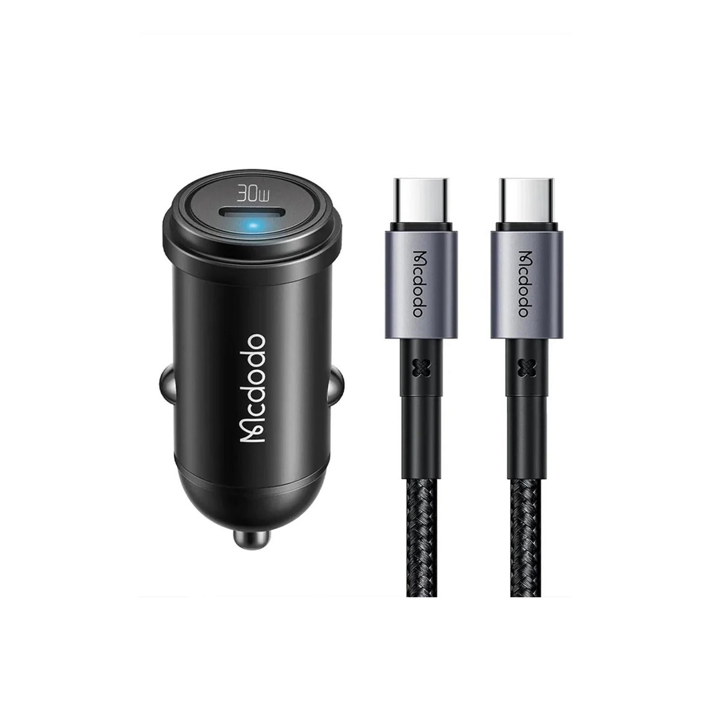 MCDODO CC-7493 PD30W Fast Car Charger KIT C TO C MCDODO