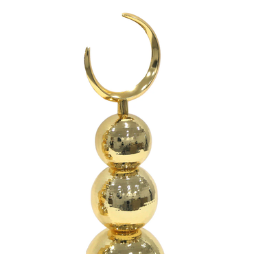 Gold Decorative Moon 46Cm