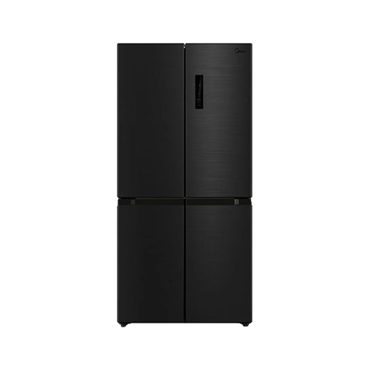 MIDEA 22 Cft Refrigerator 4 Doors Black MIDEA