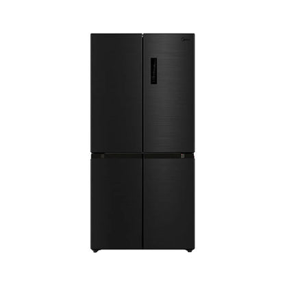 MIDEA 22 Cft Refrigerator 4 Doors Black MIDEA