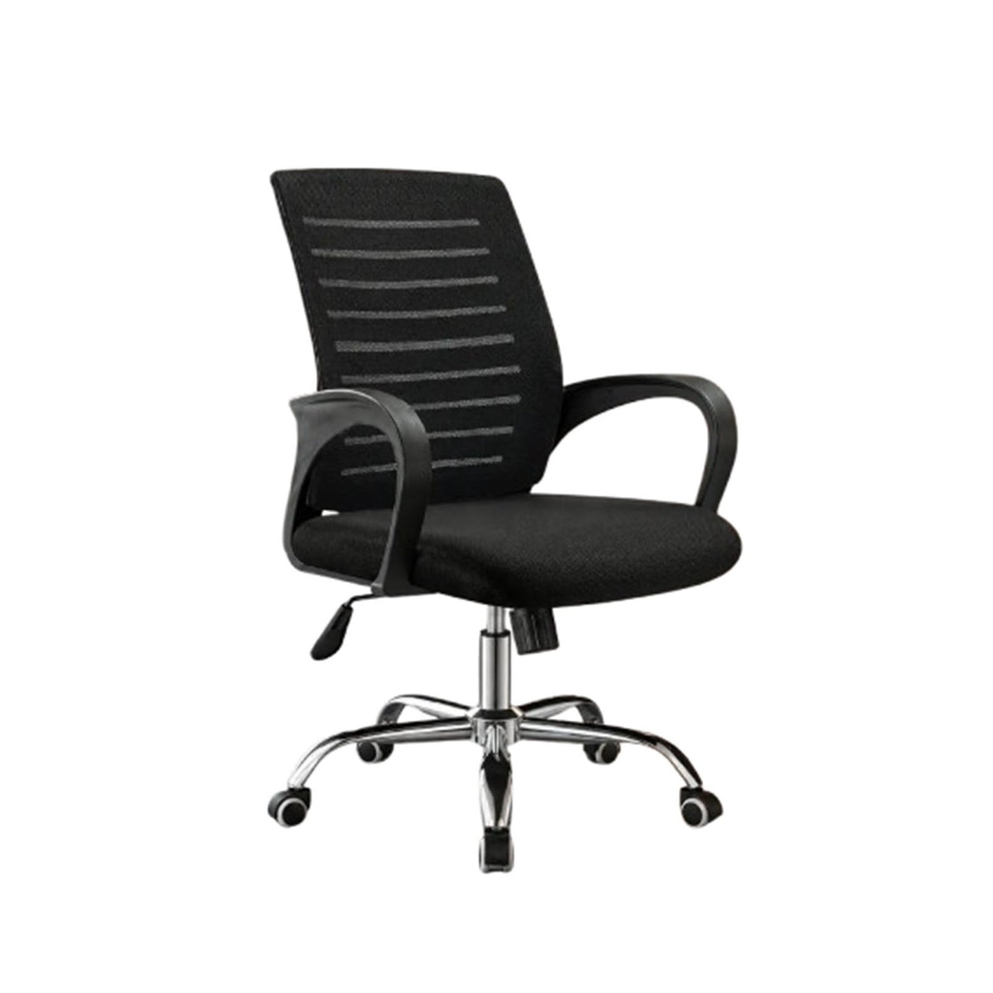 Meldy Black Office Chair, Simple and Convenient CHN